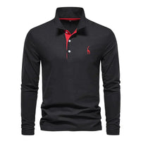 Ronny - Polo à manches longues pour homme