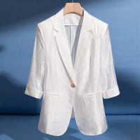 Glänzender taillierter Blazer - Palmira