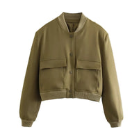 Blouson Bombardier à Manches pour Femme