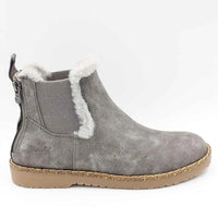 Elaine - Damen Chelsea Ankle Boots mit Leopardenmuster