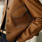 Elegante Lederjacke - Silvana