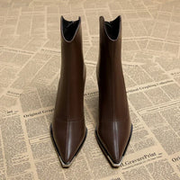 Darcie - Stiefel mit hohem Absatz und Reißverschluss
