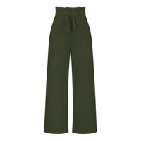 Delaila - Pantalon en lin léger et souple pour femmes, disponible en plusieurs couleurs