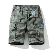 Short cargo camouflage avec poches latérales pour hommes - Malte