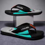 Herren-Sandalen mit strukturierter Sohle und Riemen - Peter