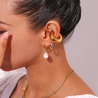 Boucles d'oreilles en perles