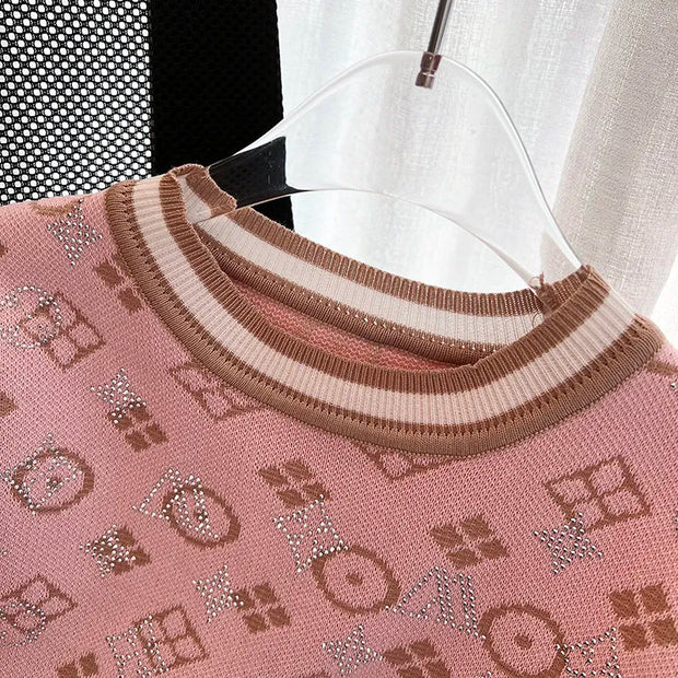Pull à manches courtes pour femmes Sterka