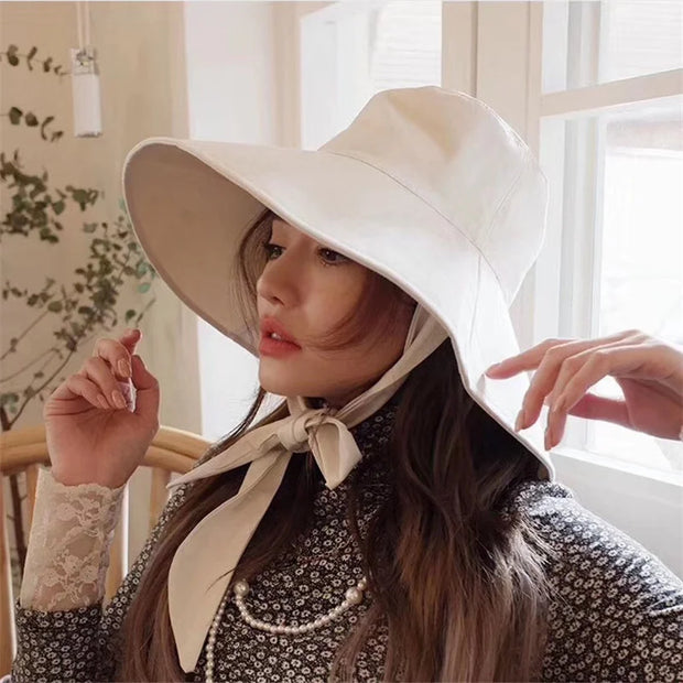 Pare-soleil pliable Chic Coton Lin Plage Chapeau de soleil