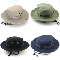 Mode de chapeau de cowboy de randonnée estivale