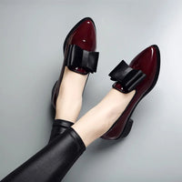 Viktoria - Loafers à la mode avec un talon épais