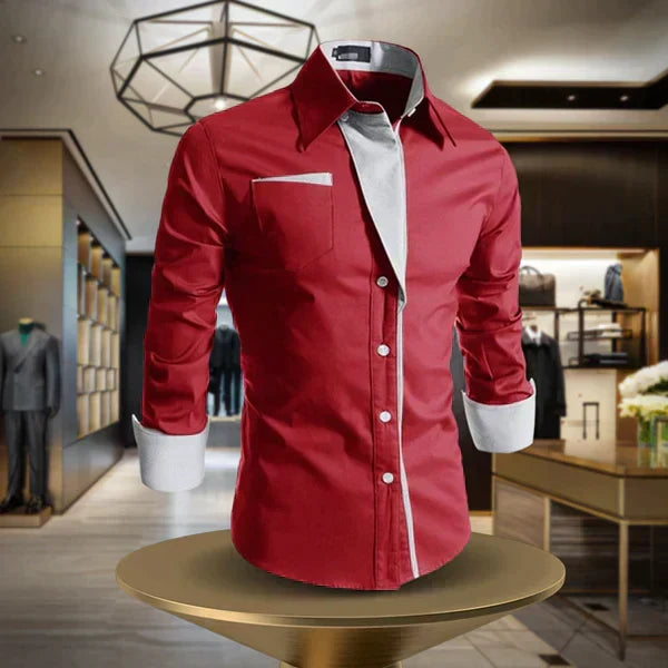 Elégante chemise en coton pour homme
