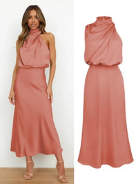 Elise - Elegant satin dress