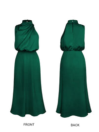 Elise - Elegant satin dress