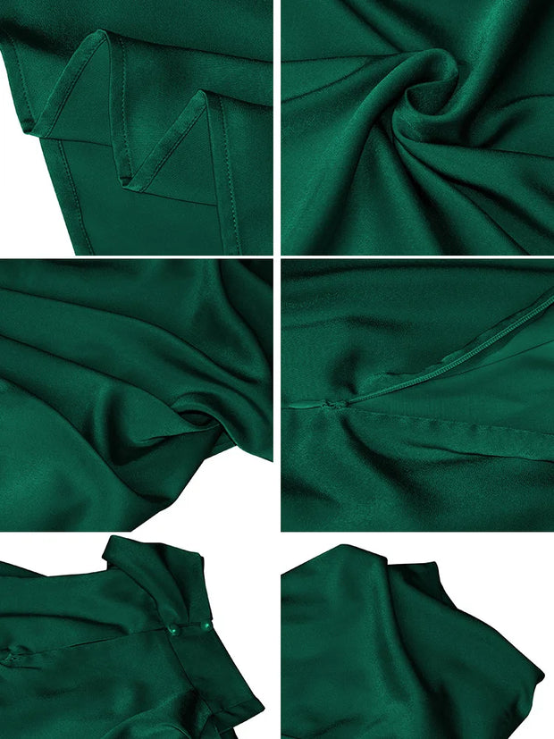 Elise - Elegant satin dress