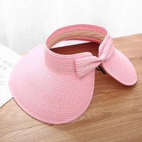 Chapeau de paille d'été pour femme mode pliable