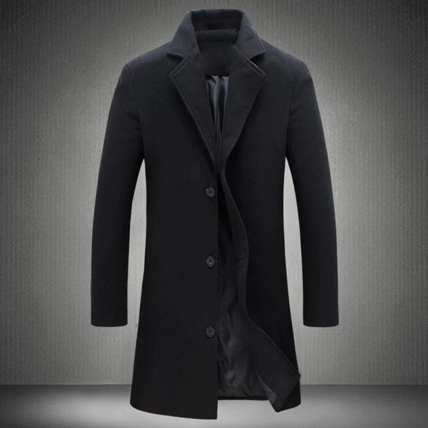 TERRENCE - Manteau de laine pour homme