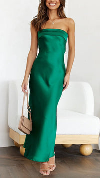 Fara | Elegant satin dress
