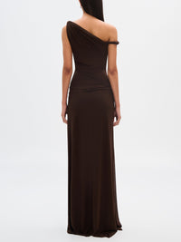 Elena - Robe longue en maille