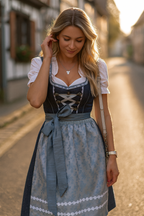 Trachtig Tina - Einzigartige Tracht für Damen mit Schürze und Bluse