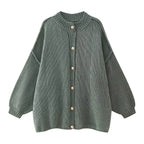 Ursula - Gebreid oversized-Weste