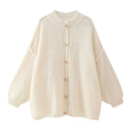Ursula - Gebreid oversized-Weste