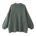 Ursula - Gebreid oversized-Weste