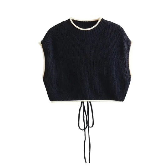 Wiebke - Gilet tricoté
