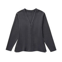 Samantha - Front-Crochet-Strickpullover