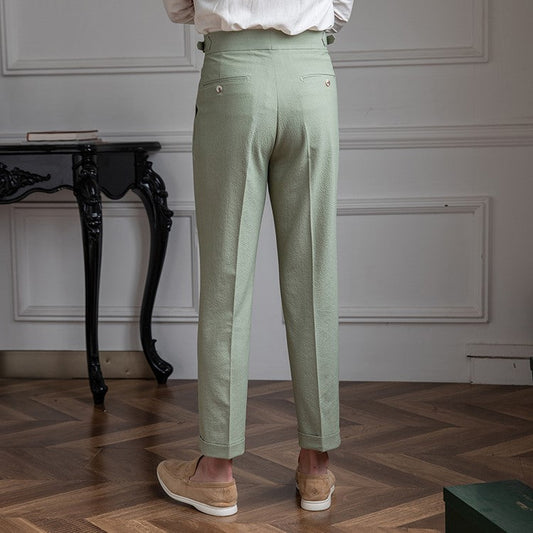 Pantalon de travail moderne pour hommes, coupe confortable