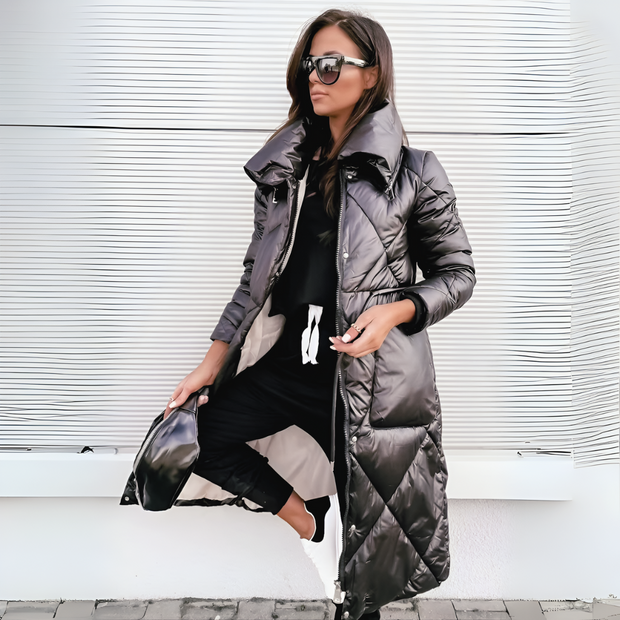 Elena - parka longue doublée