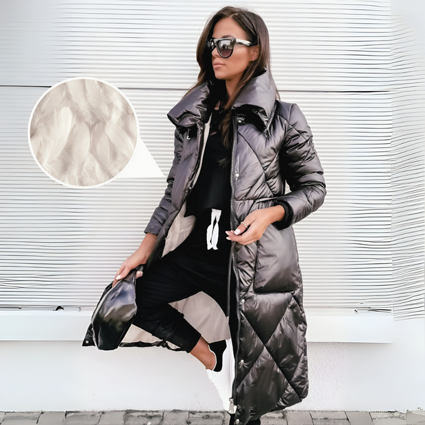 Elena - parka longue doublée