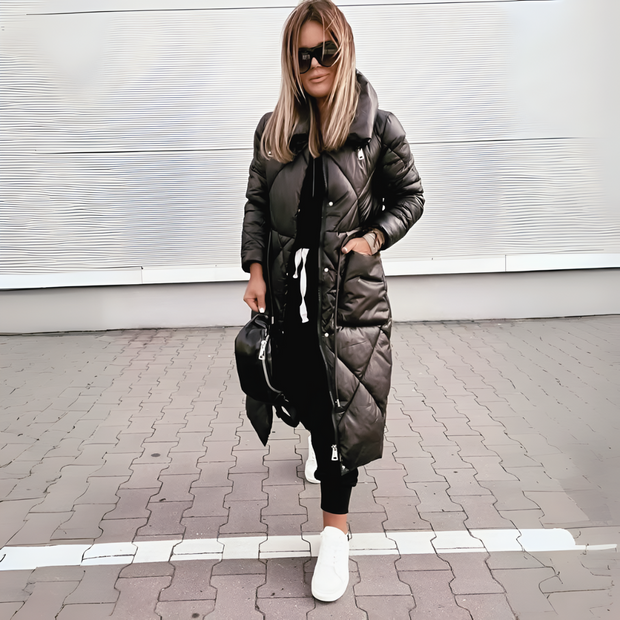 Elena - parka longue doublée