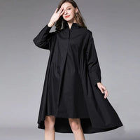 Daniella - Casual shirt dress with long sleeves