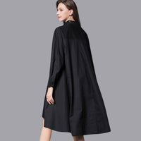 Daniella - Casual shirt dress with long sleeves