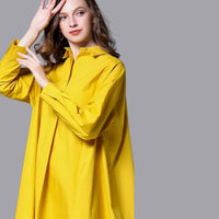 Daniella - Casual shirt dress with long sleeves