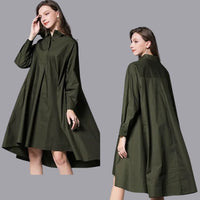Daniella - Casual shirt dress with long sleeves