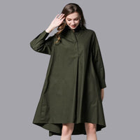 Daniella - Casual shirt dress with long sleeves