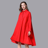 Daniella - Casual shirt dress with long sleeves