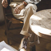 Harrison - Pantalon Gurkha à plis sur le devant