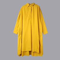 Daniella - Casual shirt dress with long sleeves