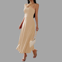 Selah - Elegant midi dress with lacing at the back
