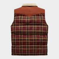 Victor - Bodywarmer classique à carreaux pour hommes