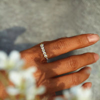Bague marguerite en filigrane Emilia-Calou