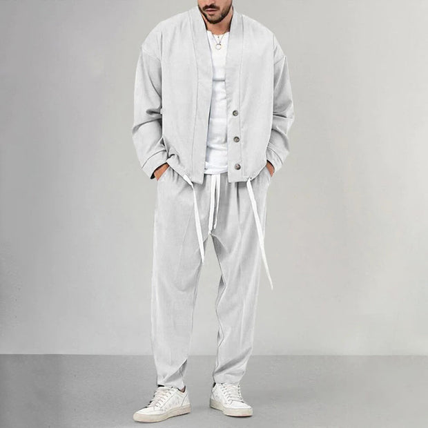 OREEZ - Cardigan et pantalon pour hommes