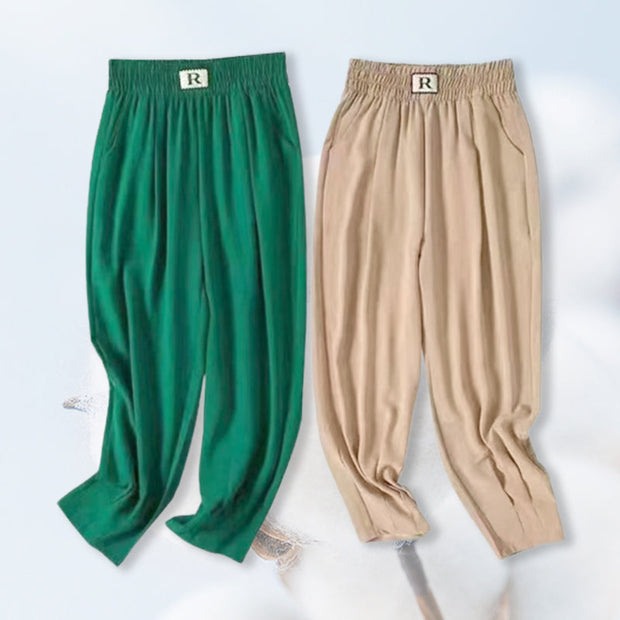 DINA - Pantalon de harem décontracté
