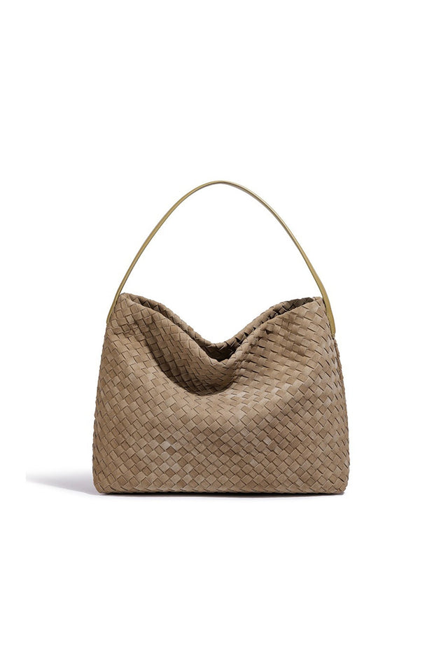 Sac fourre-tout pour femmes au design élégant et tressé