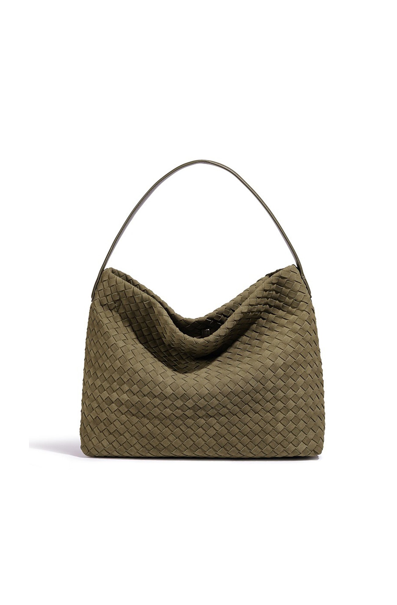 Damen Tragetasche elegant geflochtenes Design