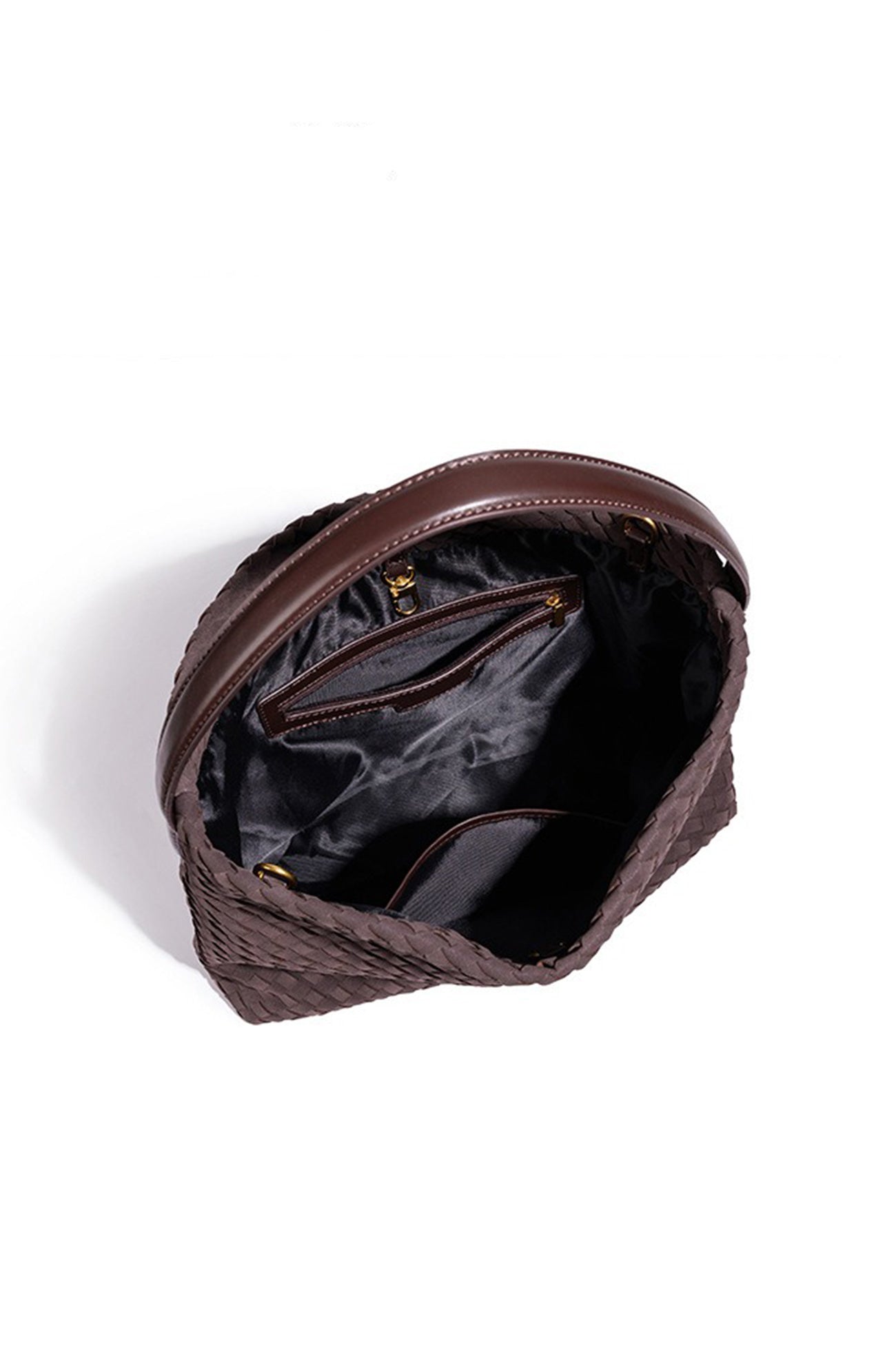 Damen Tragetasche elegant geflochtenes Design