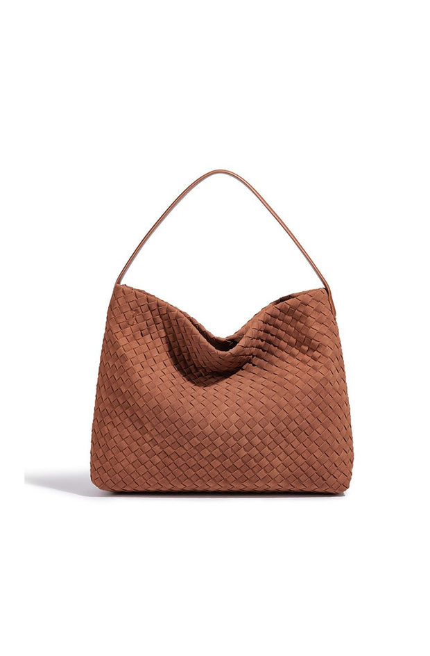 Sac fourre-tout pour femmes au design élégant et tressé