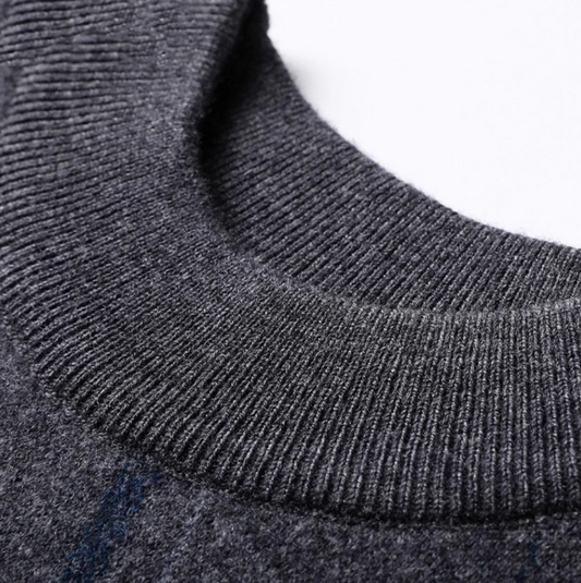 Pull à col rond stylé et de haute qualité pour hommes